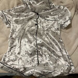 Silk pajama set